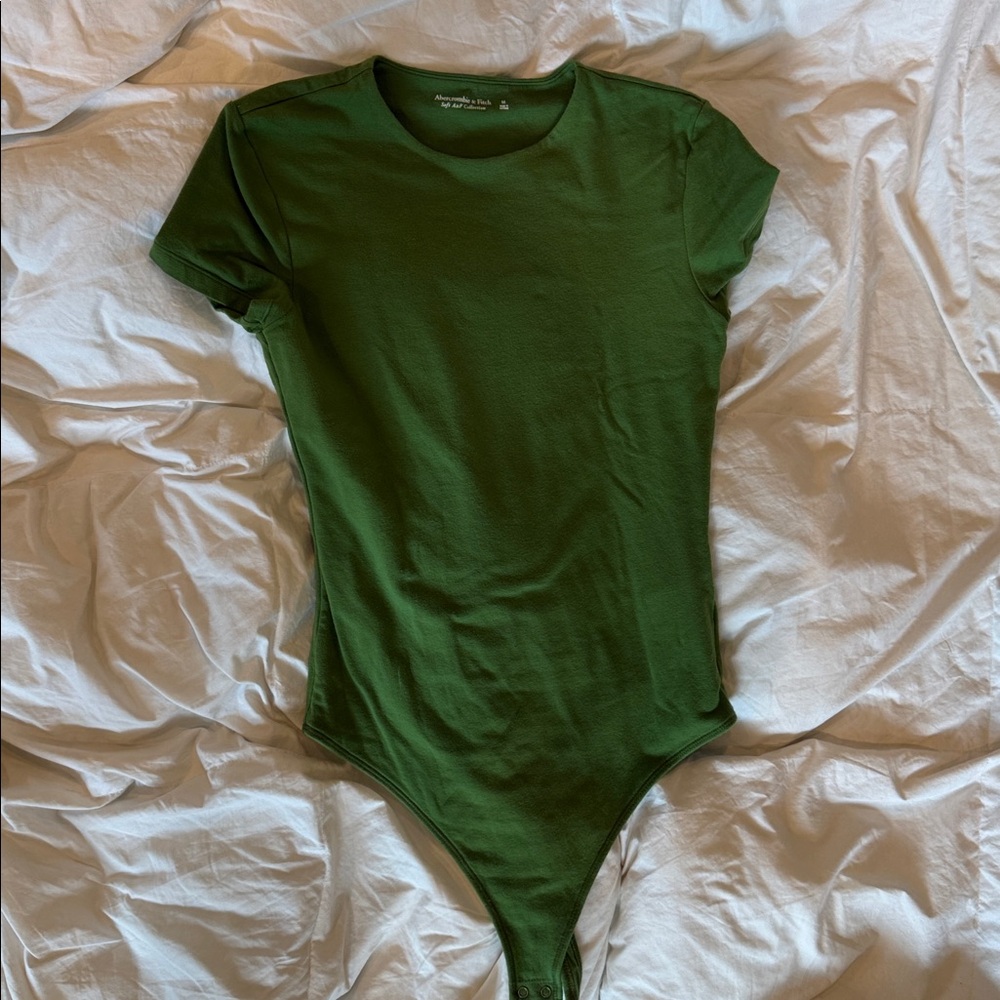 Abercrombie & Fitch Forest Green Top